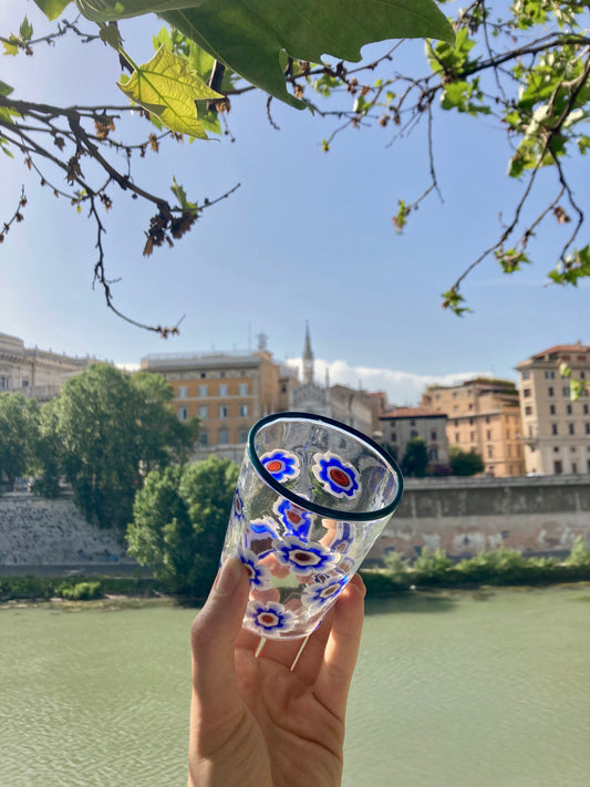 the Ledbury glass on the Tiber River