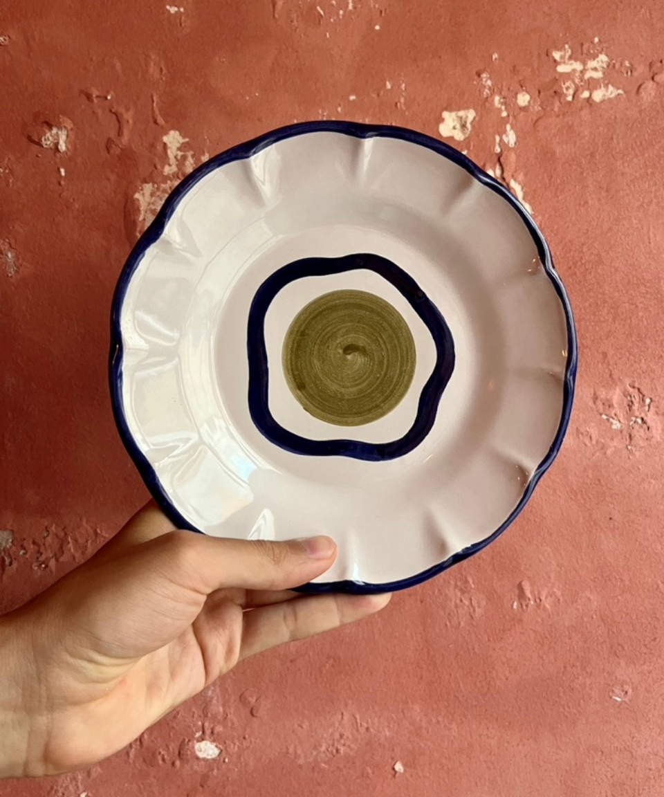 olive salad plate